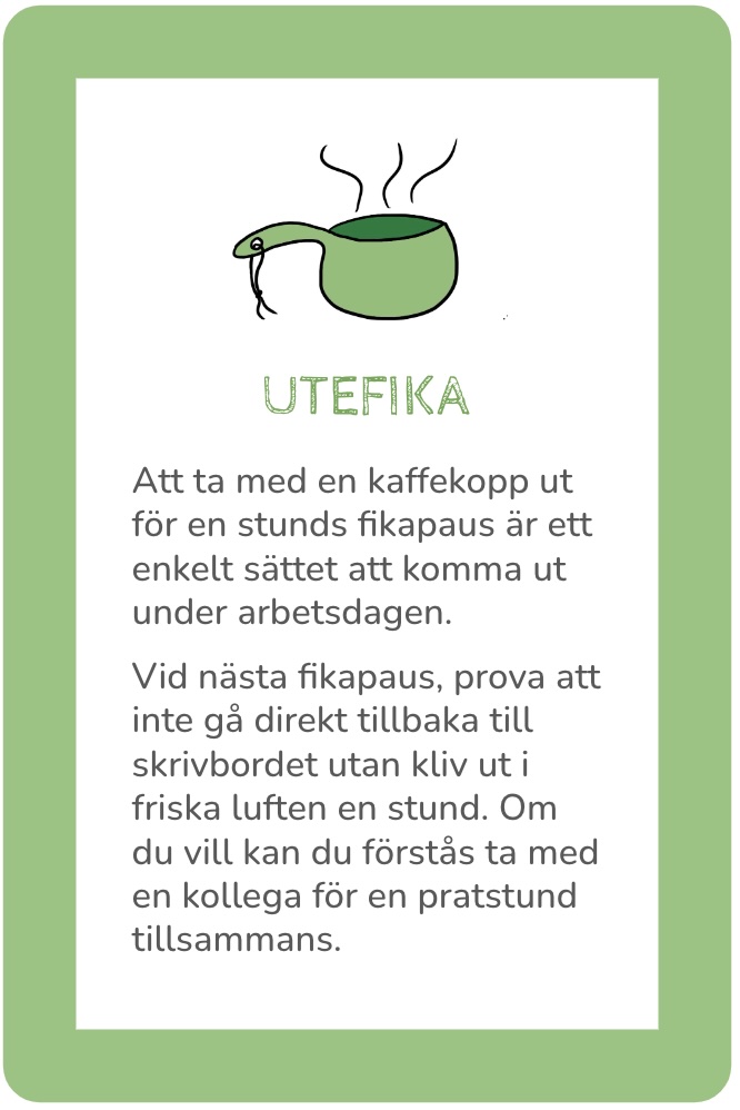 Exempelkort för utefika